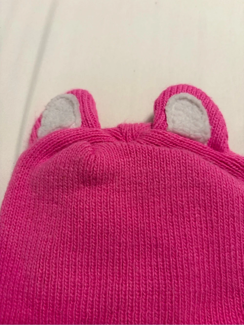 NFL Dallas Cowboys Toddler New Era Pink Cozy Cute Sherpa Lined Knit Bear Beanie